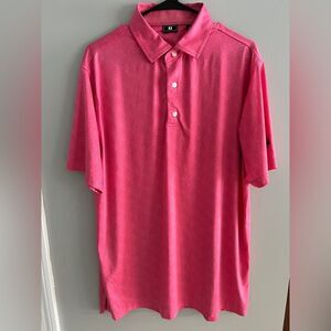 FootJoy FJ Men’s Golf Polo Pink Large (M28)
